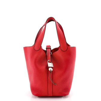 Hermes Picotin Lock Bag Clemence PM