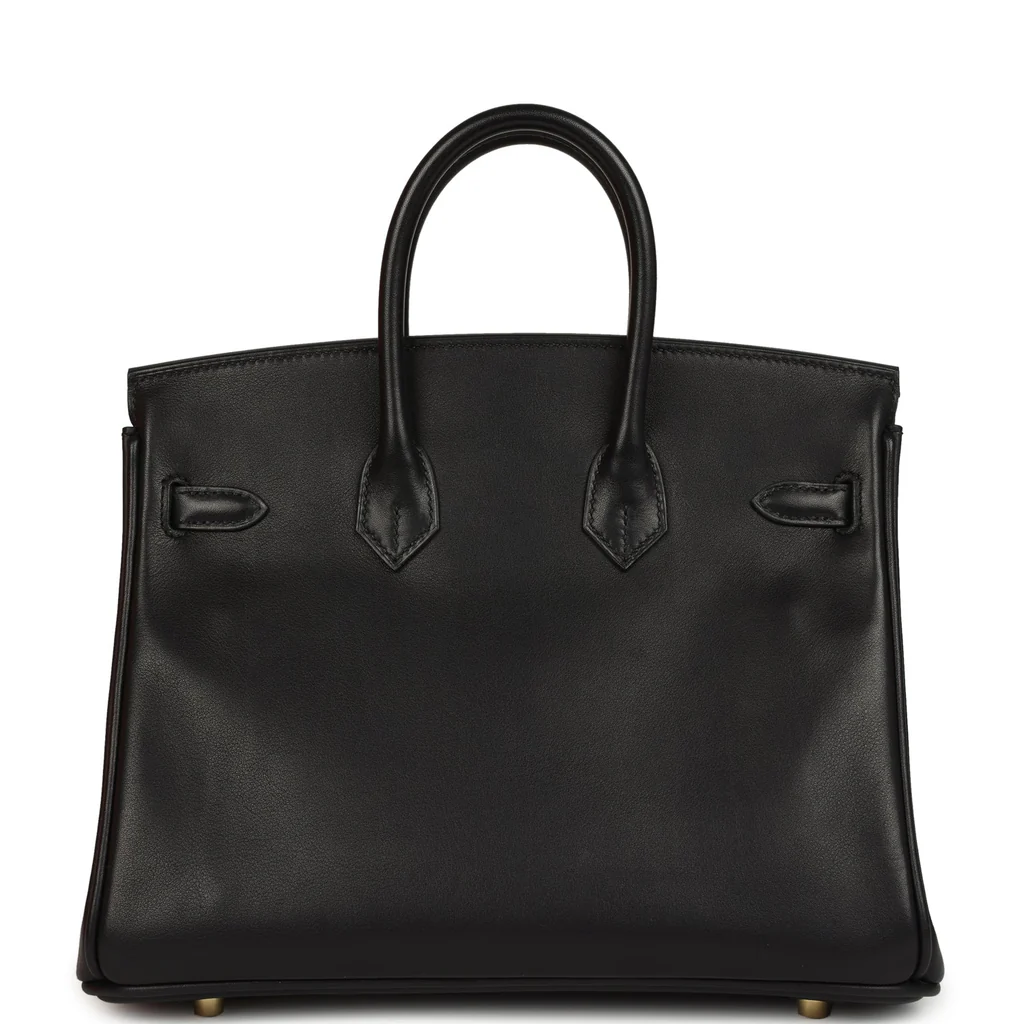 Hermès Birkin 25 Black Volupto Gold Hardware - Image 3