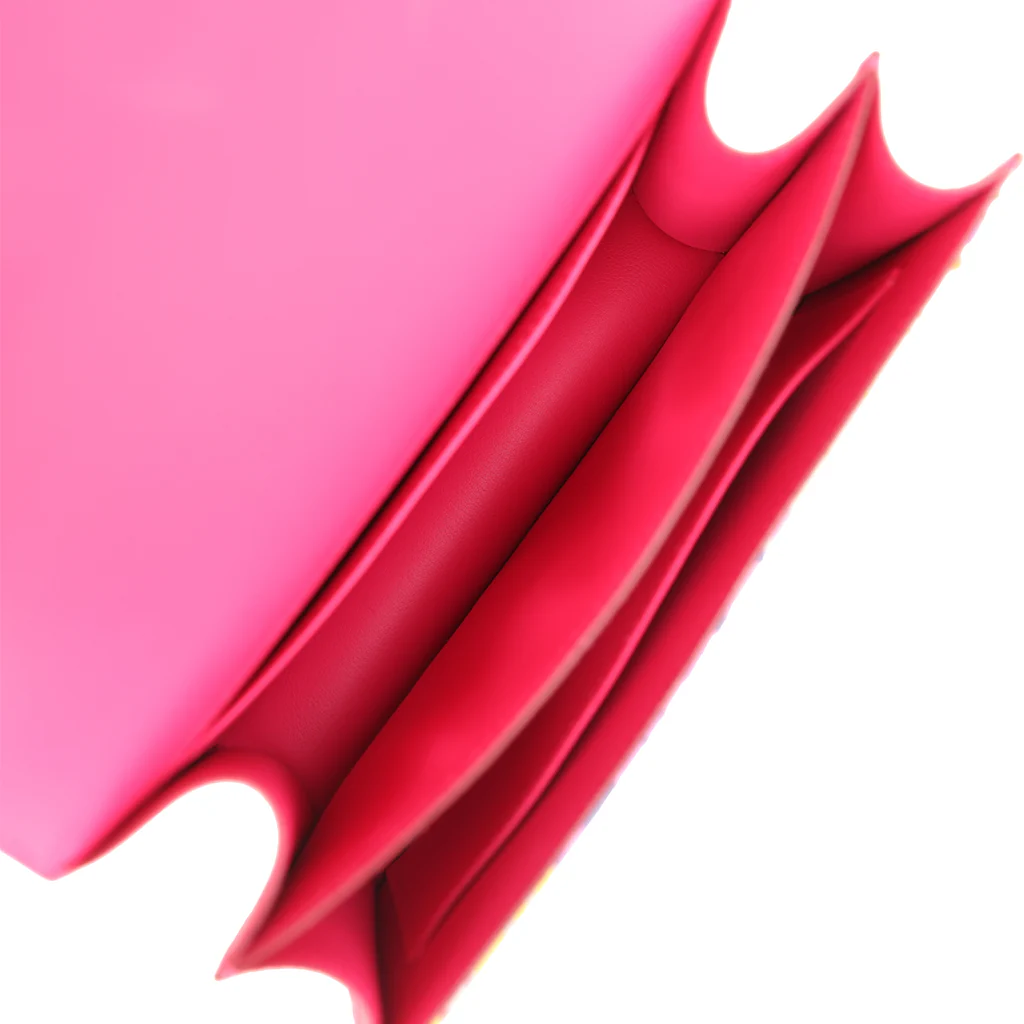 Hermès Constance 18 "Marble Silk" Rose Mexico Swift Palladium Hardware - Image 8