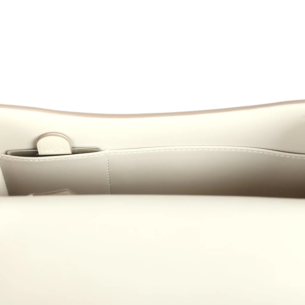 Hermès Constance 1-24 Himalaya Matte Niloticus Crocodile Palladium Hardware - Image 10