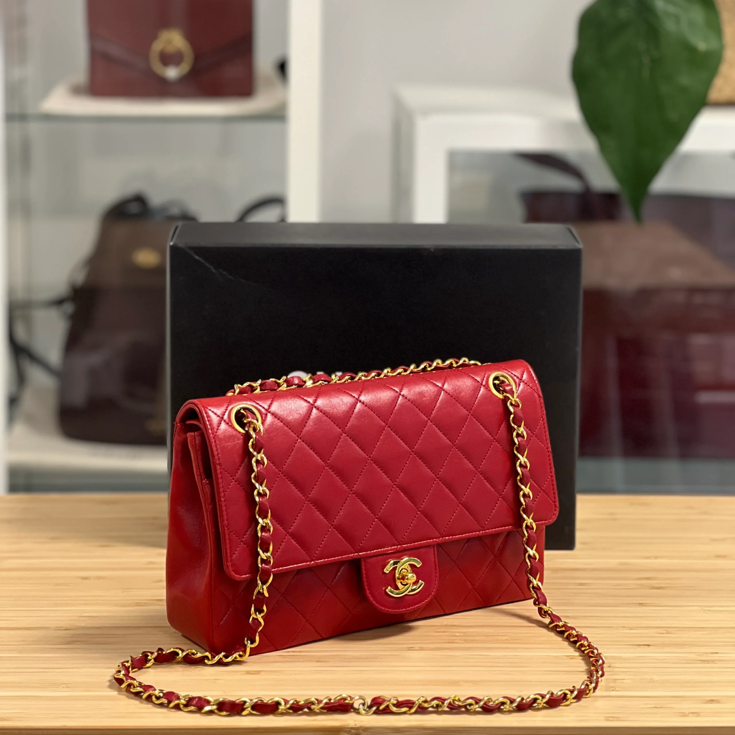 Chanel Vintage Timeless With Double Flap - Image 7