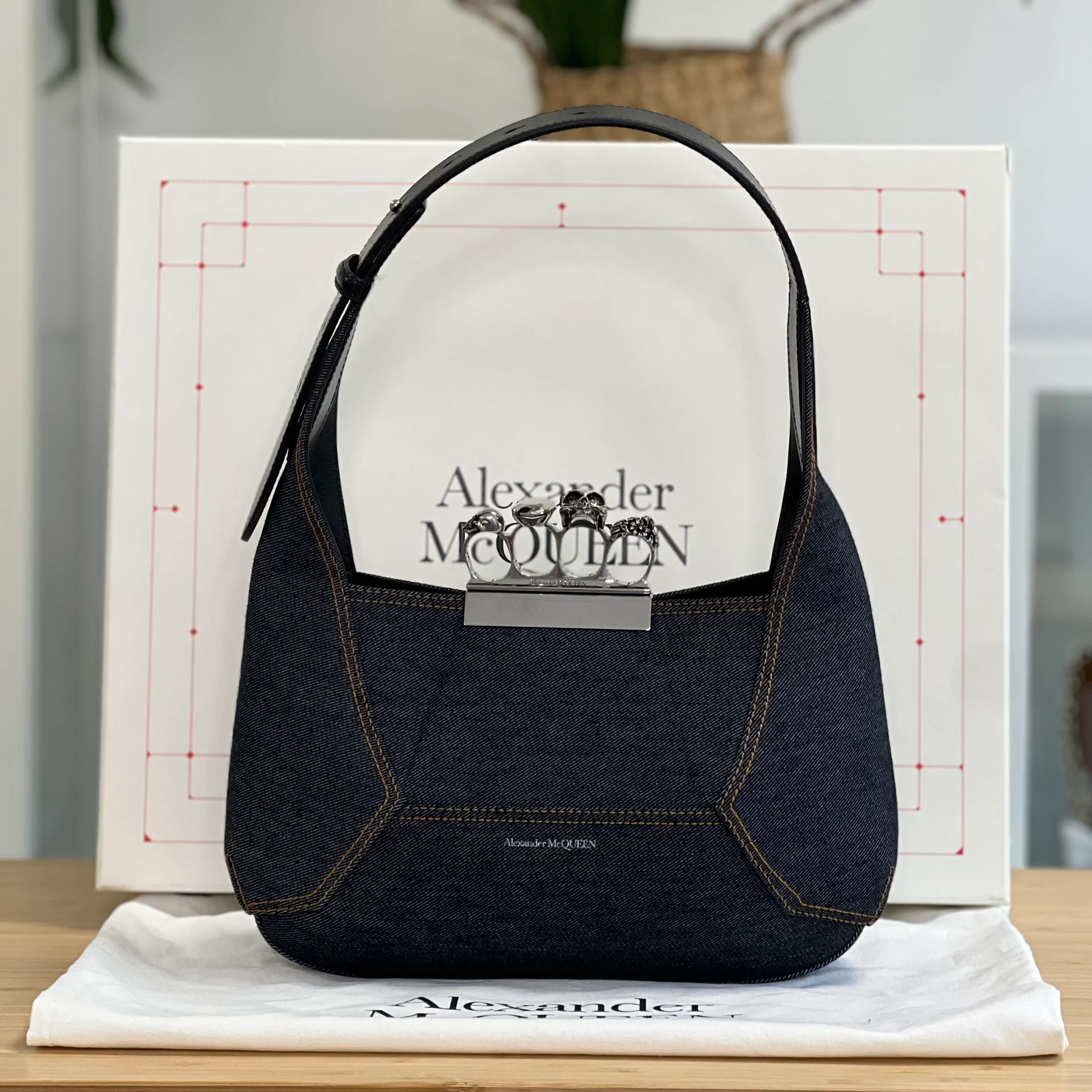 Alexander McQueen Jewelled Hobo