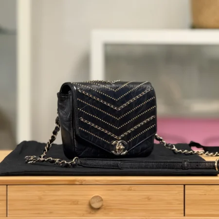 Chanel Embellished Mini Square Flap